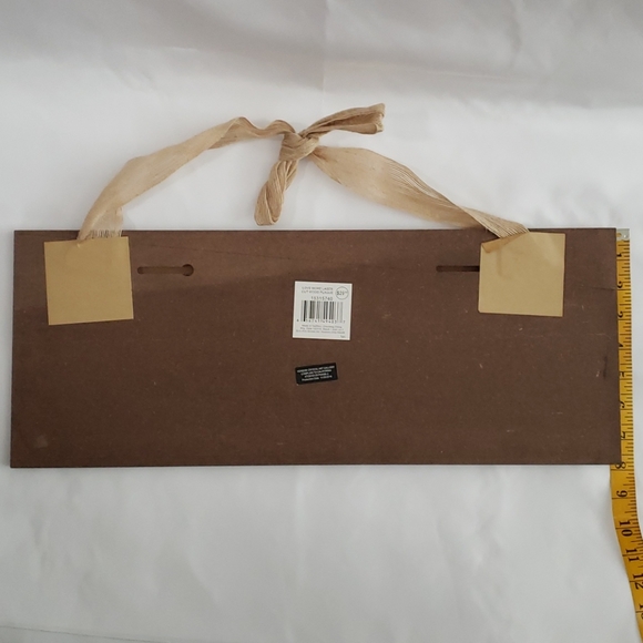 Wood plaque "Love more, worry less". - Picture 2 of 3